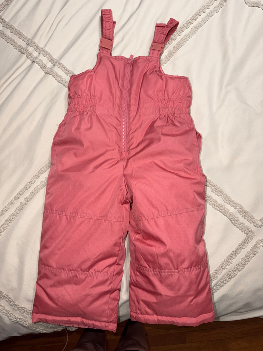 Carter's Pink Sherpa-Lined Jacket with Multicolor Tag Detail